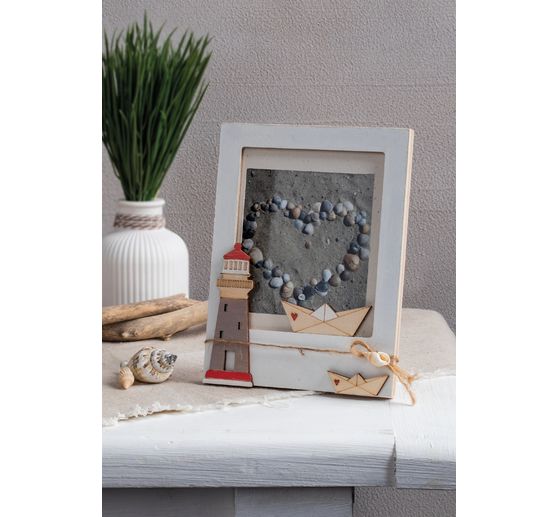 Houten strooidelen "Vuurtoren & Co"