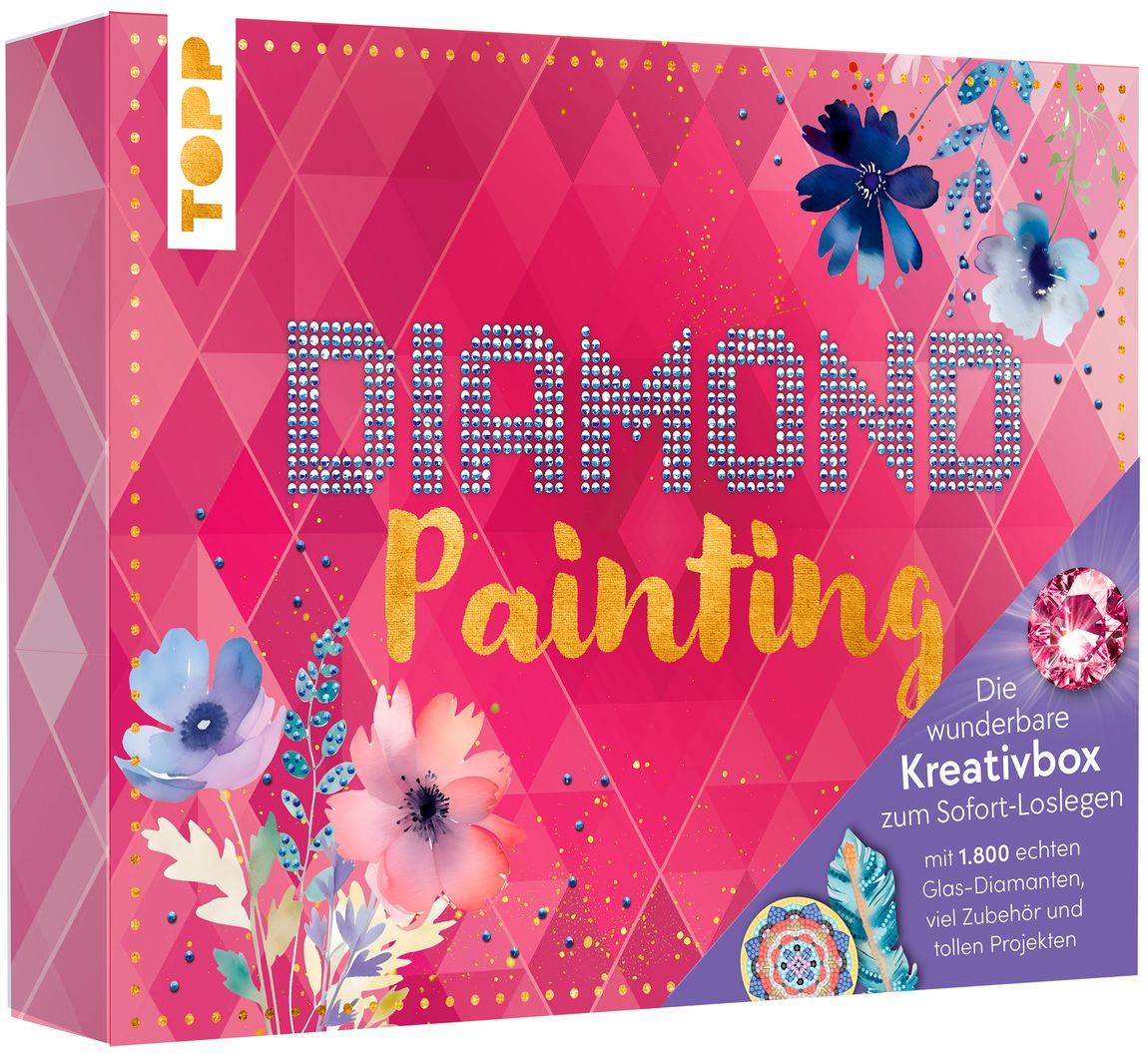 Creatieve doos "Diamond Painting"