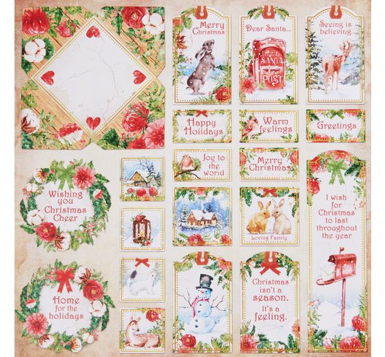 Scrapbook blok "Home for the Holidays" 