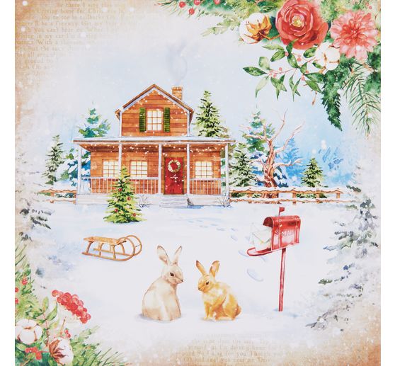 Scrapbook blok "Home for the Holidays" 