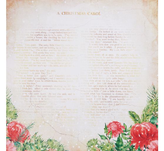 Scrapbook blok "Home for the Holidays" 