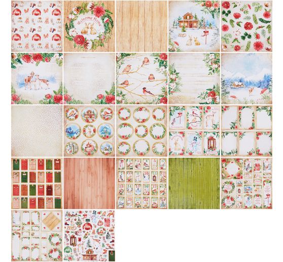 Scrapbook blok "Home for the Holidays" 