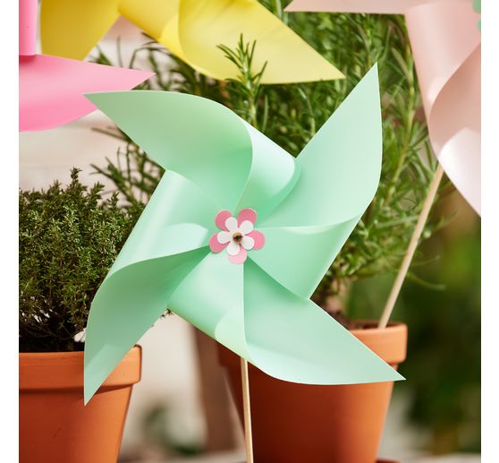 Origami vouwblaadjes voor buiten