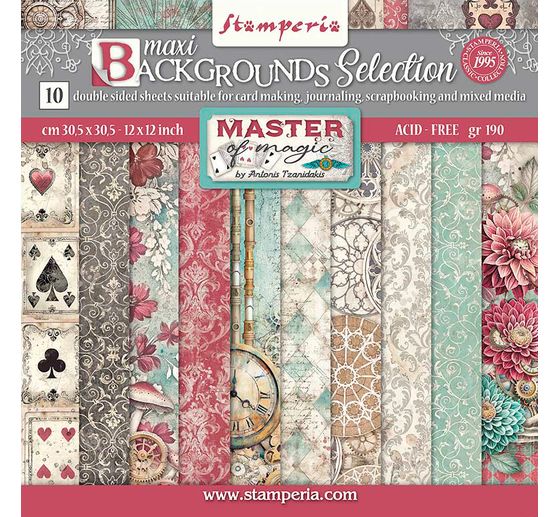 Scrapbook block "Master of Magic - Backgrounds"