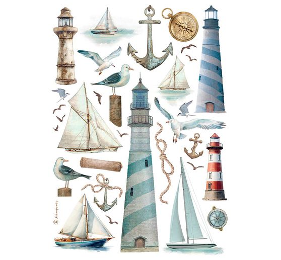Motief strozijde "Lighthouse"