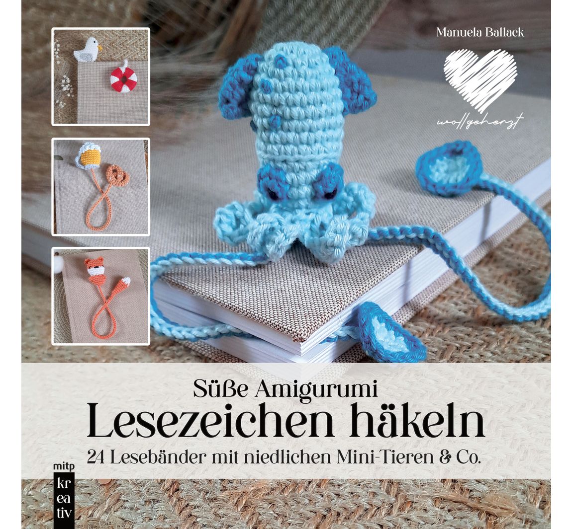 Boek "Süße Amigurumi - Lesezeichen häkeln"