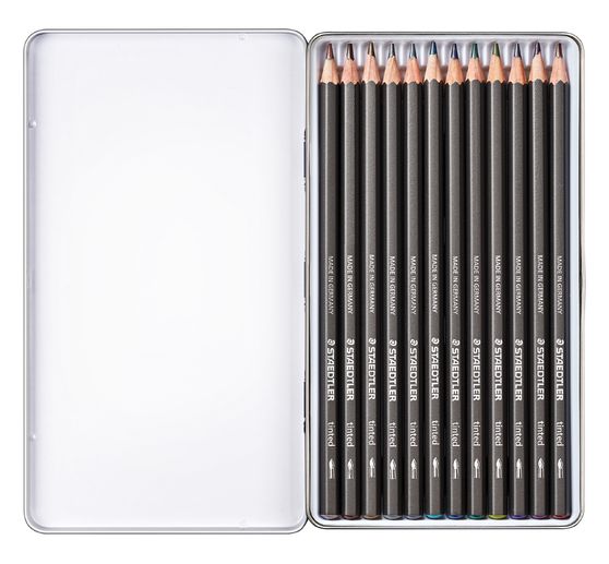 Staedtler Aquarelpotloden tinted, set van 12