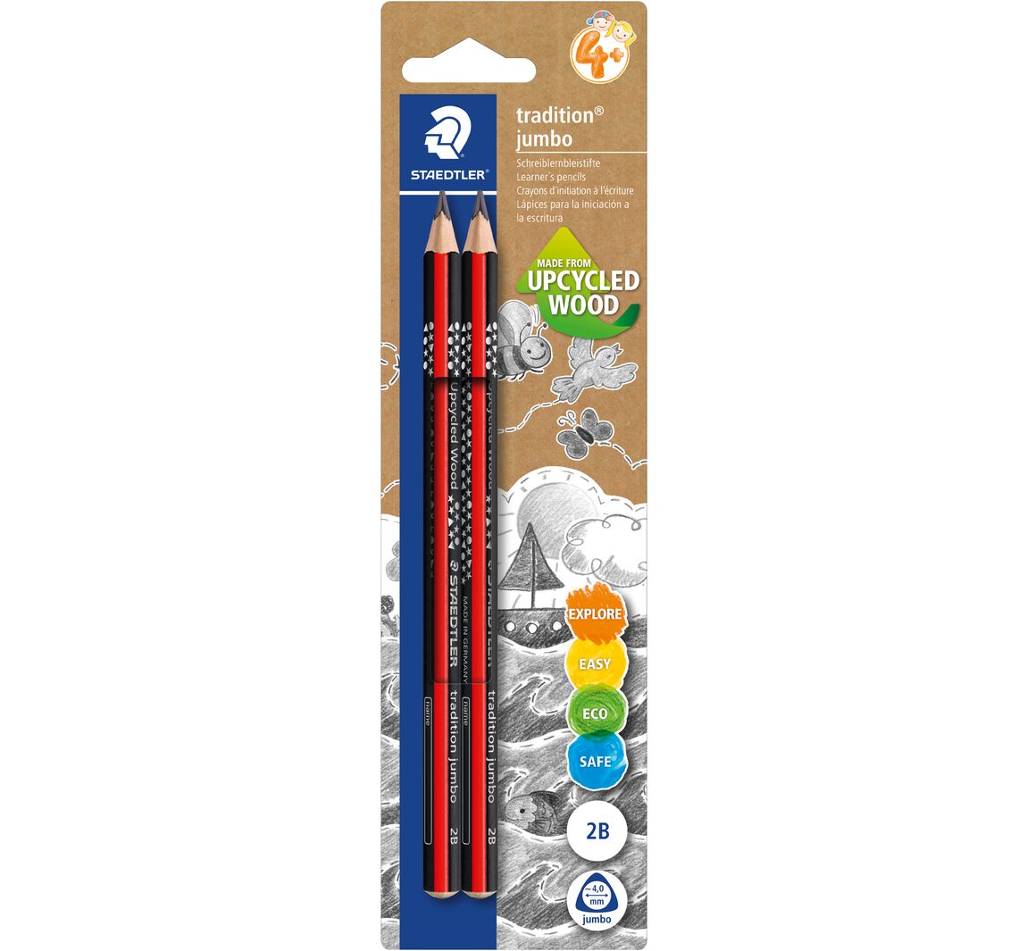 STAEDTLER Potlood "Jumbo", 2 st.