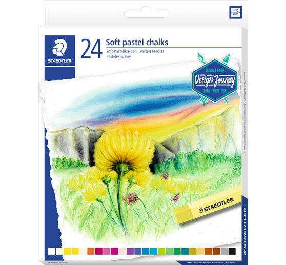 Staedtler Zachte pastelkrijtjes, set van 24