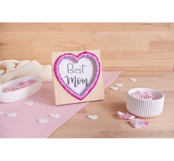 VBS Wooden picture frame "Heart"