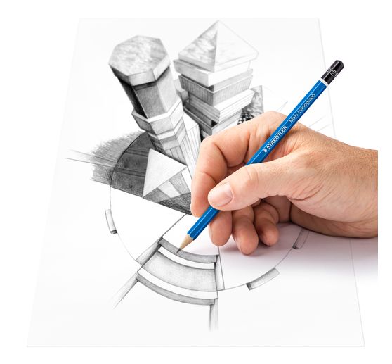 Staedtler Potloden Mars Lumograph, 12 st.