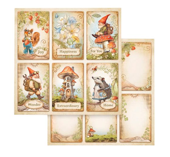 Scrapbook block "Hidden Grove"