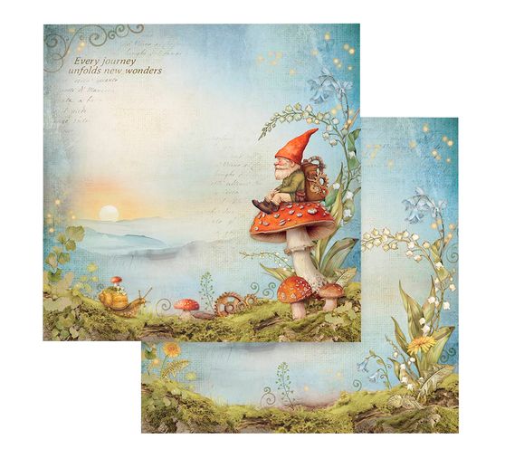 Scrapbook block "Hidden Grove"
