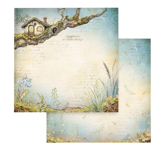 Scrapbook block "Hidden Grove"