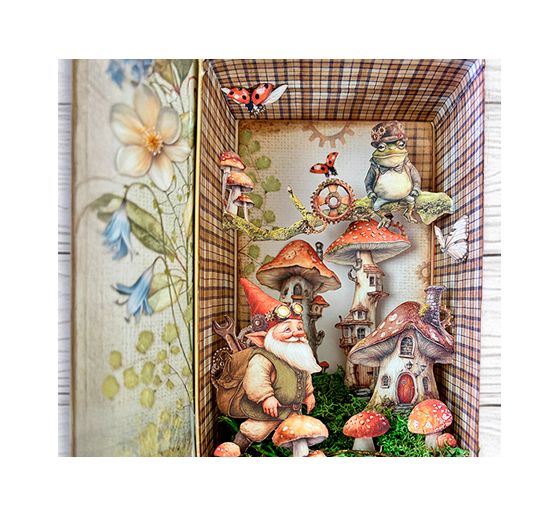 Punching motifs "Hidden Grove"