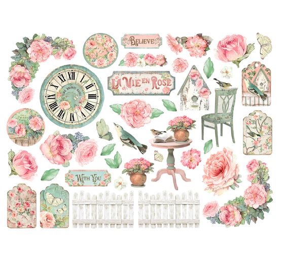 Stansmotieven "House of Roses"