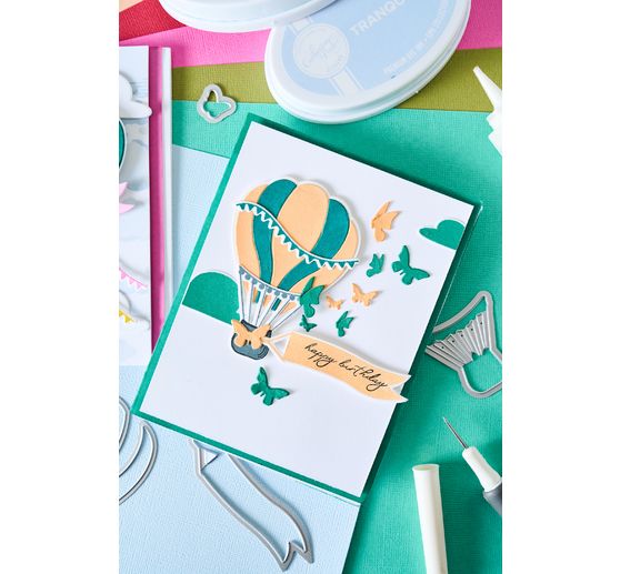 Sizzix Framelits Ponssjabloon "Up and Away by Catherine Pooler"