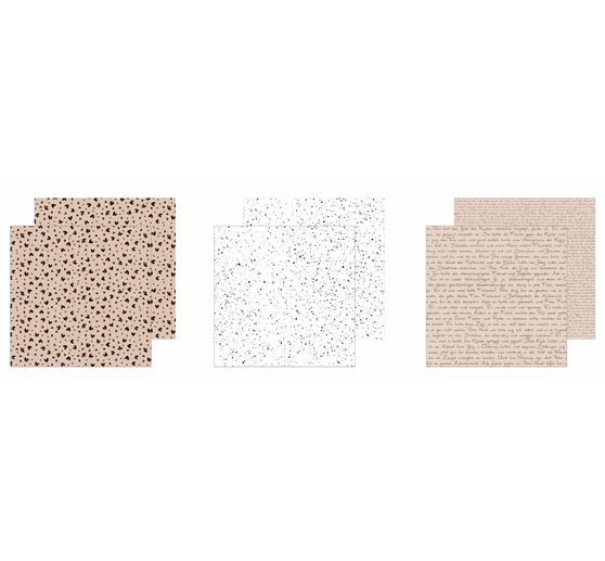 Folding paper "With Love"