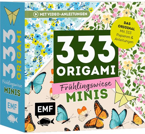 Boek "333 Origami Minis - Frühlingswiese"