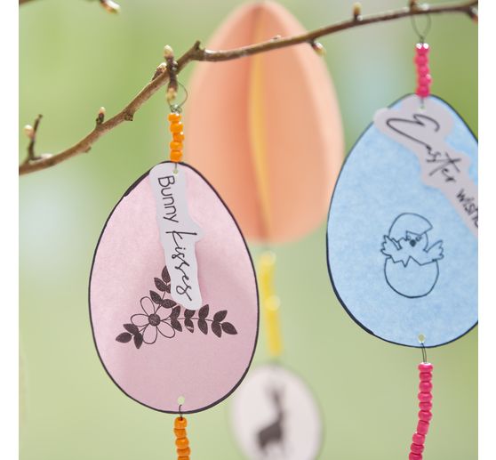 VBS Siliconen stempel "Happy Easter"