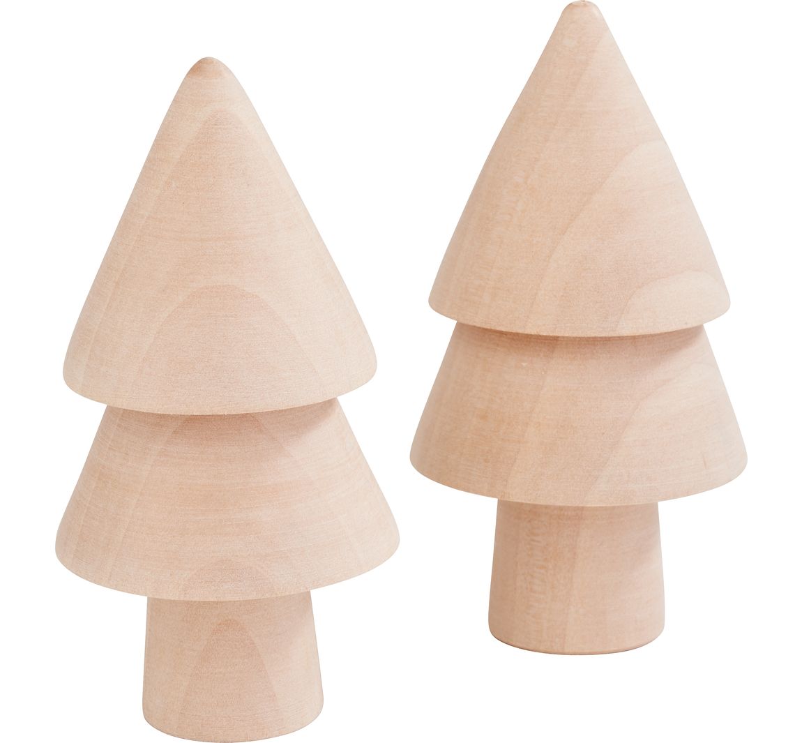 VBS Houten dennenbomen