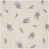 Motiefstof in linnenlook "Provence"