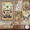 Scrapbook papier "Cabinet of Curiosities"