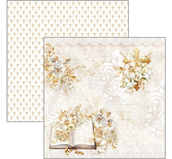 Scrapbook paper "Blessing Day"