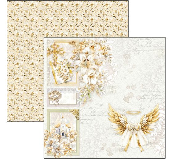 Scrapbook paper "Blessing Day"