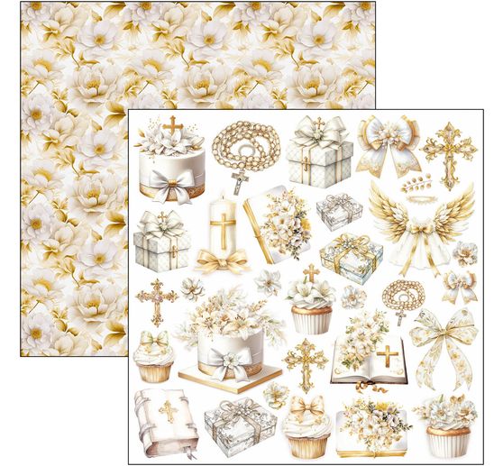Scrapbook paper "Blessing Day"
