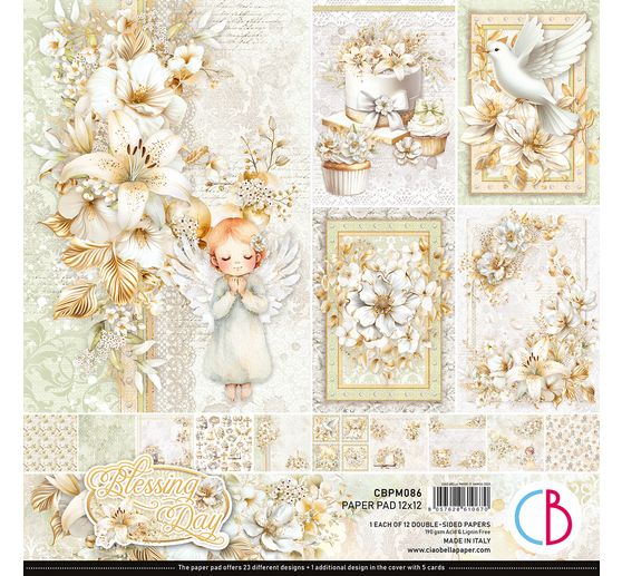 Scrapbook paper "Blessing Day"
