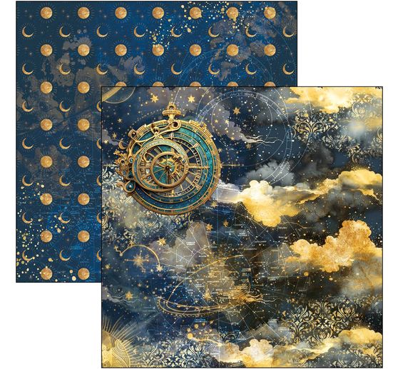 Scrapbook paper "Celestial"