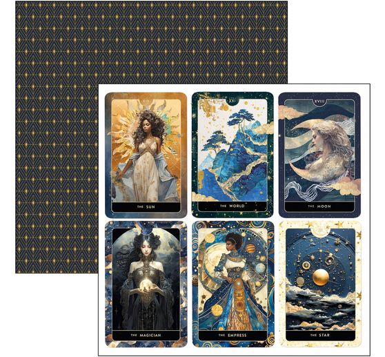 Scrapbook paper "Celestial"