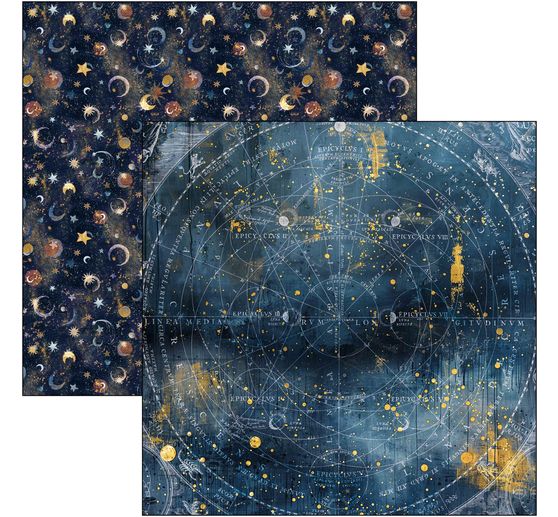 Scrapbook paper "Celestial"