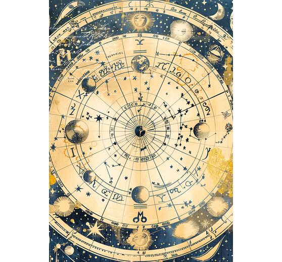 Motief strozijde assortiment "Celestial", set van 8