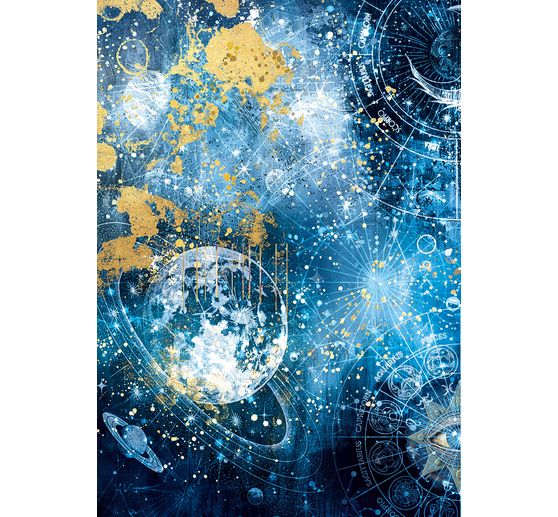 Motief strozijde assortiment "Celestial", set van 8