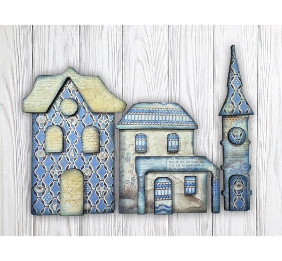 Scrapbook block "Silent Sea"