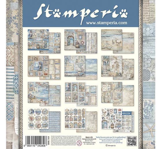 Scrapbook blok "Silent Sea"