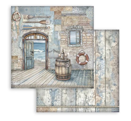 Scrapbook blok "Silent Sea"