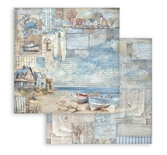 Scrapbook blok "Silent Sea"