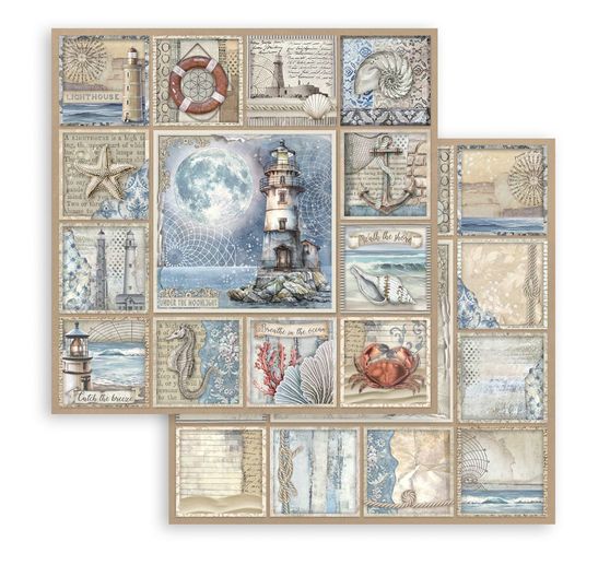Scrapbook blok "Silent Sea"