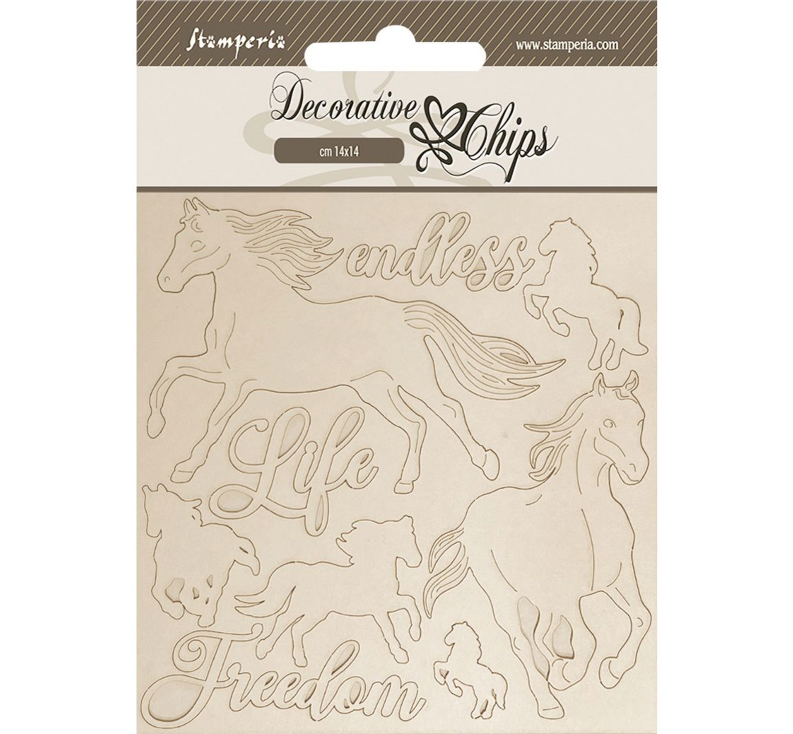 Decoratieve elementen "Silent Sea - Horses"