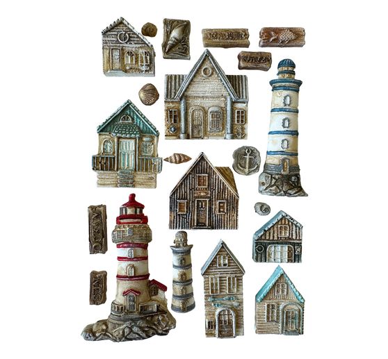 Siliconvorm A5 "Silent Sea - Lighthouse"