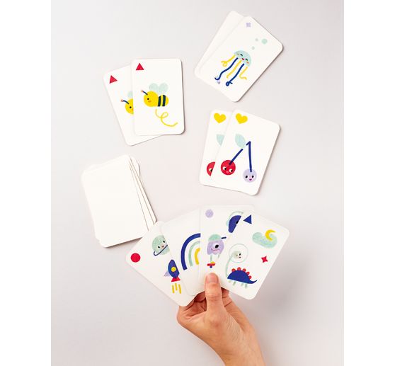 Blanco speelkaarten set