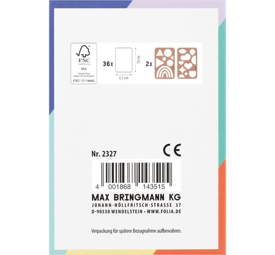 Blanco speelkaarten set