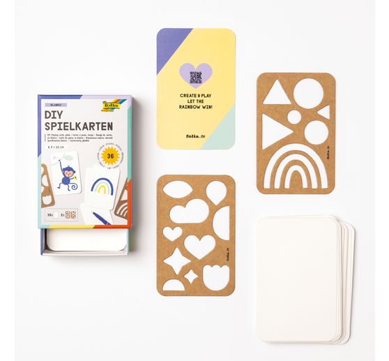 Blanco speelkaarten set