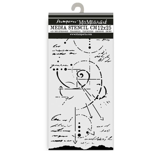 Stencil Set "Silent Sea", 8 stencils