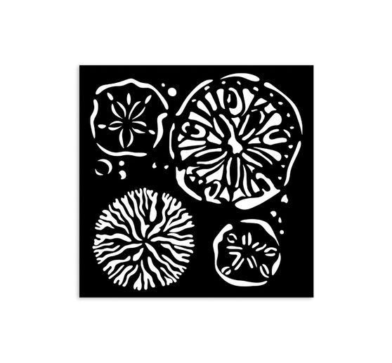 Stencil Set "Silent Sea", 8 stencils