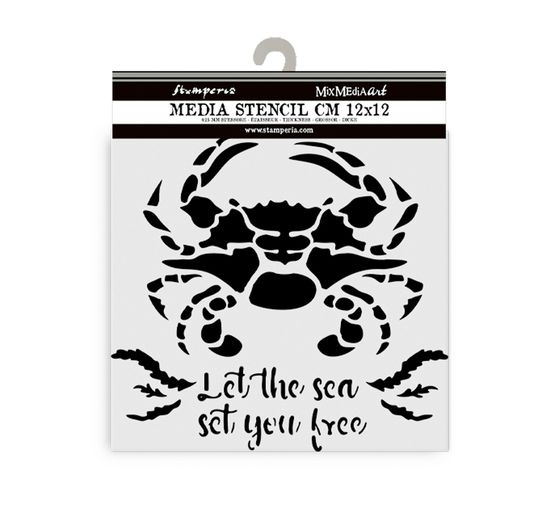 Stencil Set "Silent Sea", 8 stencils