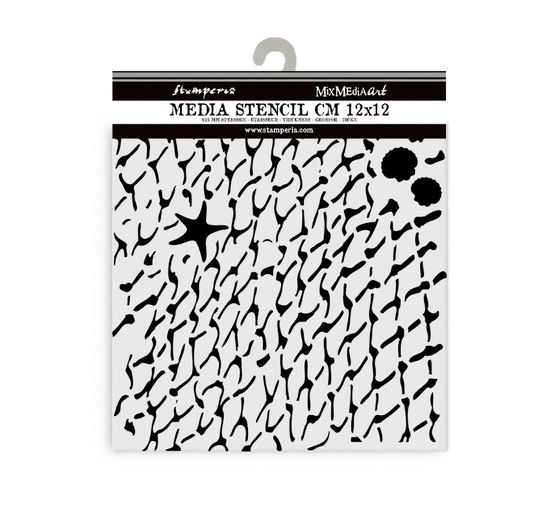Stencil Set "Silent Sea", 8 stencils